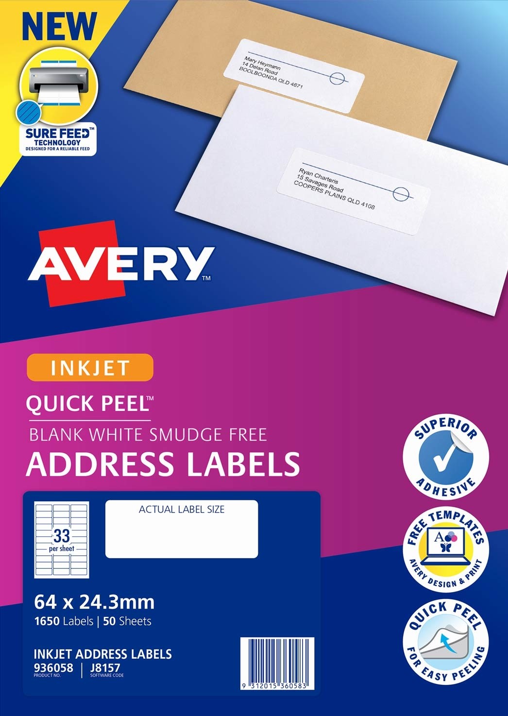 avery address labels free download software